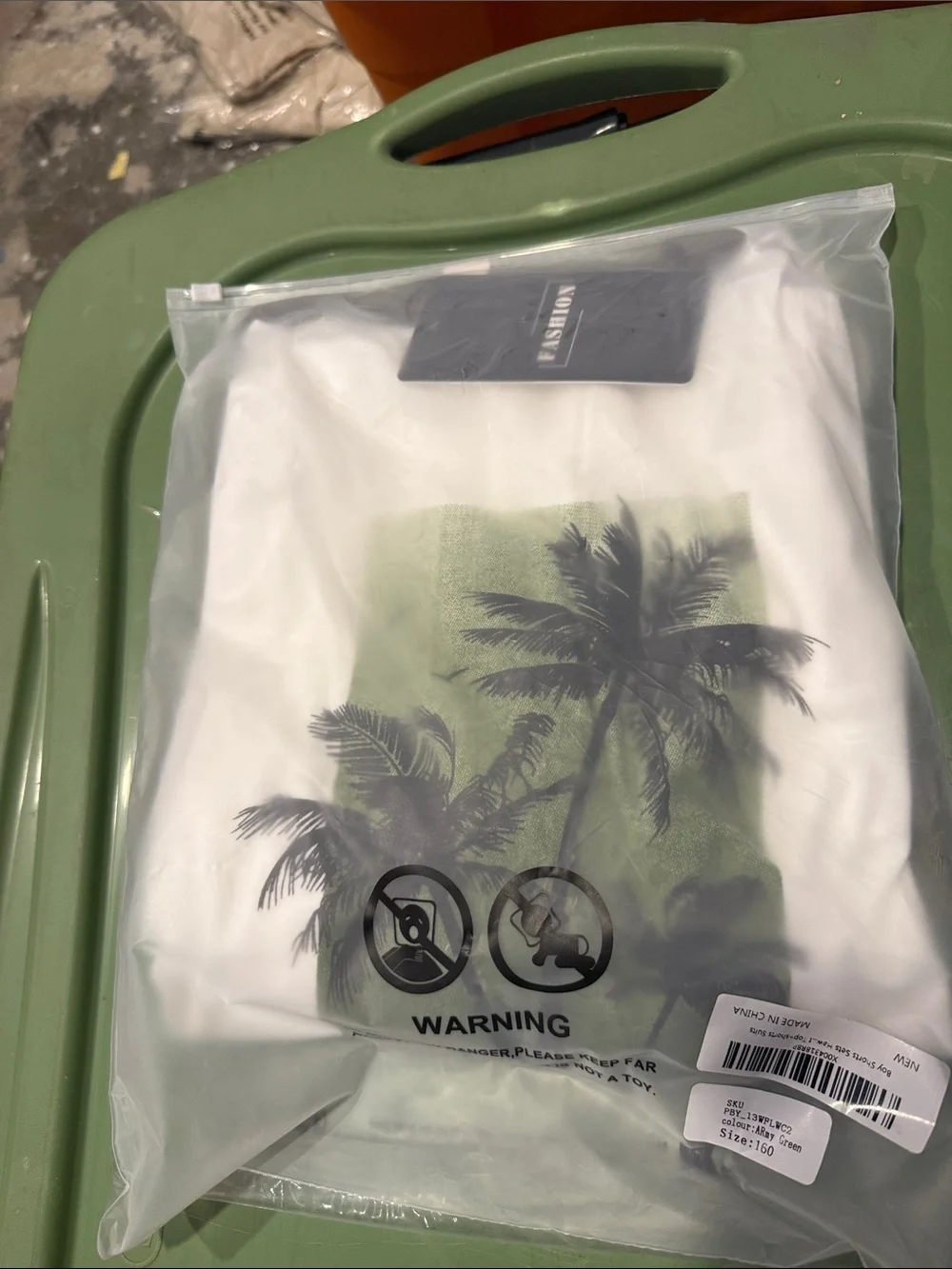 Amazon Kids Short Sleeve Tee and Shorts Set